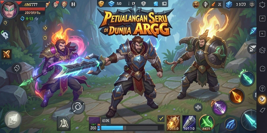Gameplay seru dengan pertarungan mendebarkan di dunia fantasi GN777.