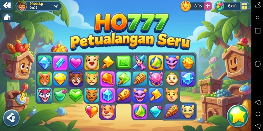 Tampilan menawan dari gameplay HO777 yang menarik dan penuh warna.