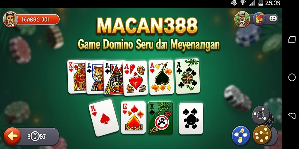 Screenshot gameplay MACAN388 menampilkan keseruan permainan Domino.
