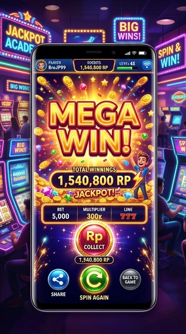 Tampilan antarmuka aplikasi brojp yang sederhana dan intuitif.